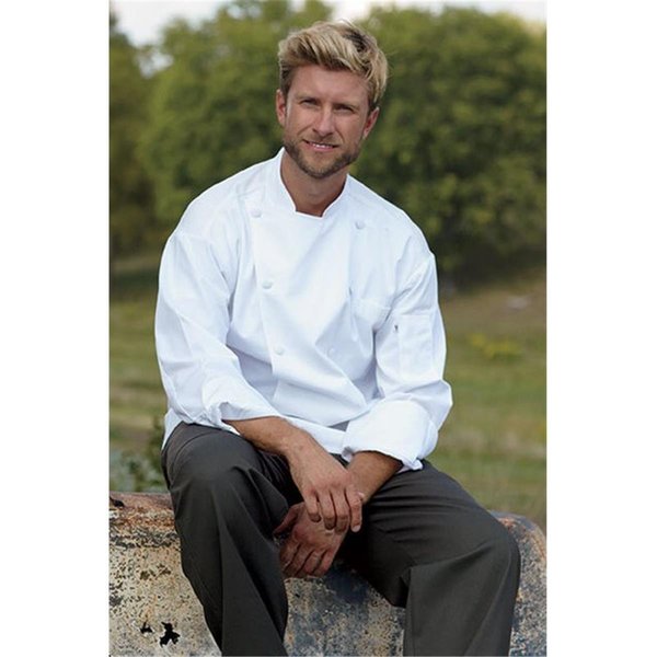 Nathan Caleb Barbados Chef Coat in White - XSmall NA2071922
